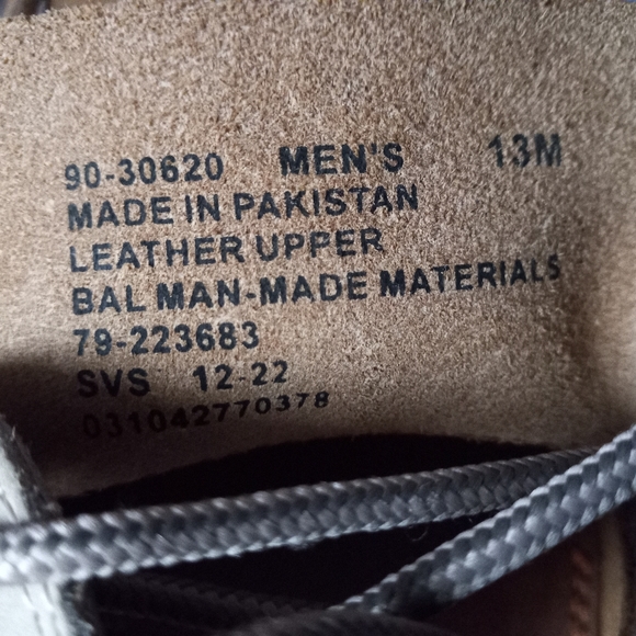 DOCKERS MEN'S VARGAS TAN STONE Moccasin, boat,leathers sz 13M - Picture 8 of 10